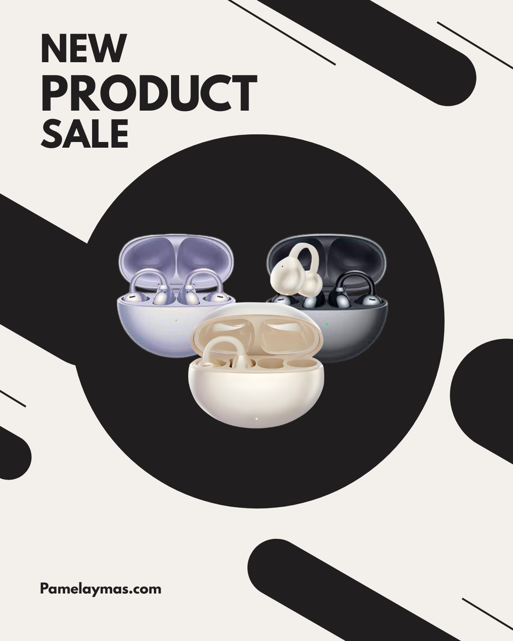 🎧✨ Audífonos Estilo Arete