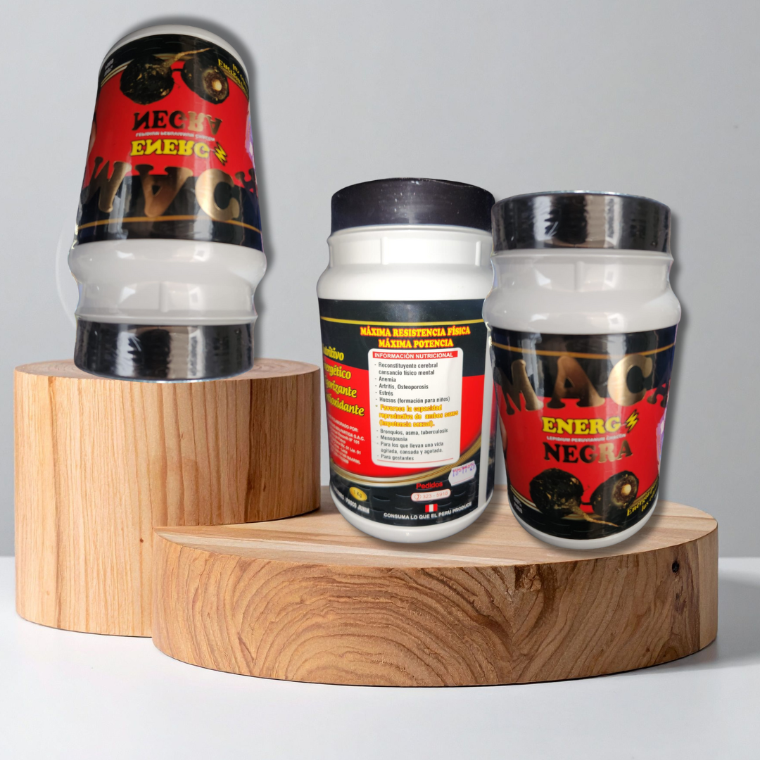 🌱 Maca Negra 100% Natural