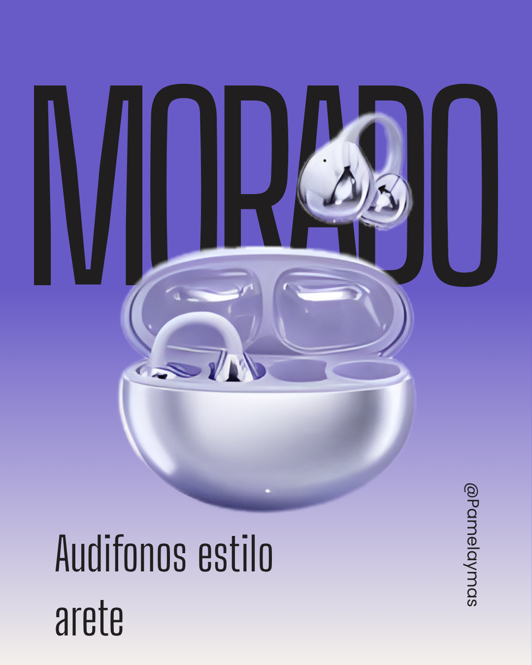 🎧✨ Audífonos Estilo Arete